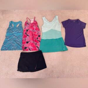 Colorful Women's Workout Collection with Nike Tennis Dress